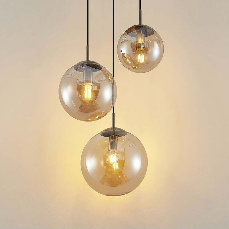 Lindby Teeja Hängeleuchte Deckenlampe Pendelleuchte Deckenleuchte Lampe LED E27 - 4251911746051