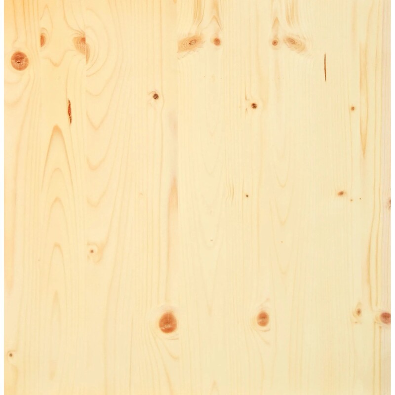 Tischplatte Fichte 180x80cm unbehandelt fein geschliffen für Möbelprojekte Holz - 4000868737779