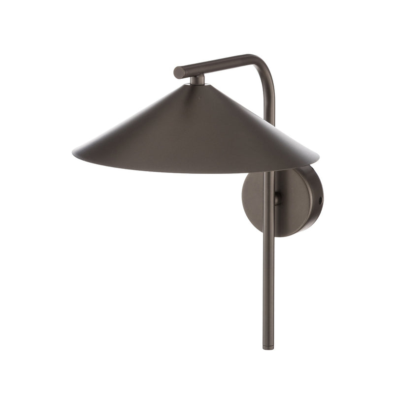 Wandleuchte Lume LED Wandlampe dimmbar braun Metall 30,5cm Höhe 23cm 32cm tief - 5906135113224