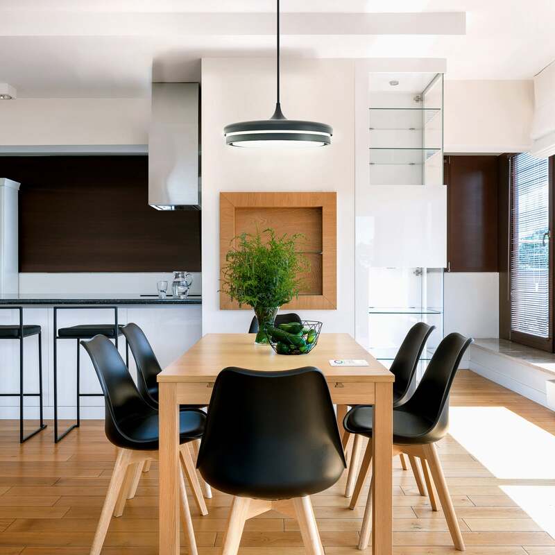 Müller Licht tint Hängeleuchte Kea LED Pendelleuchte dimmbar schwarz 42cm Ø - 4018412681928