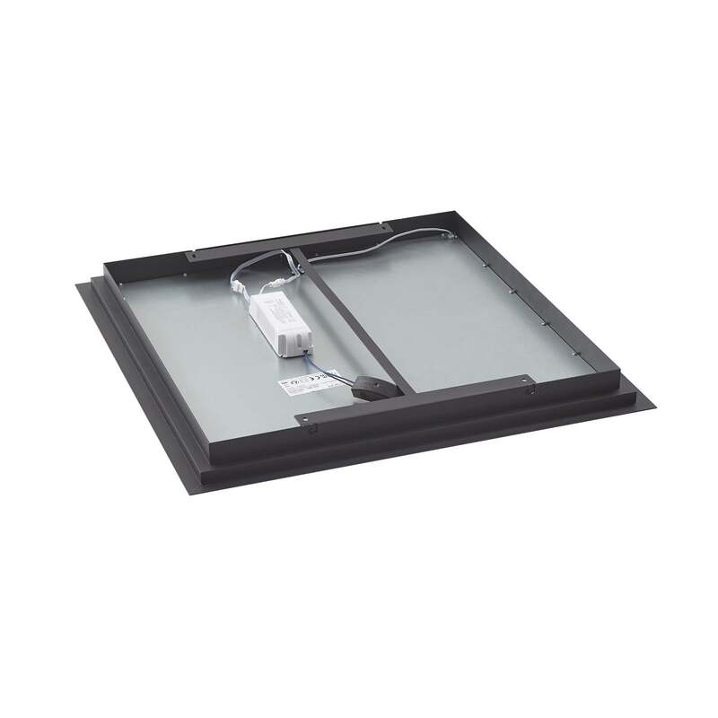 Lucande Deckenlampe Deckenleuchte LED Leicy schwarz RGB CCT Fernbedienung 64 cm - 4251911766233
