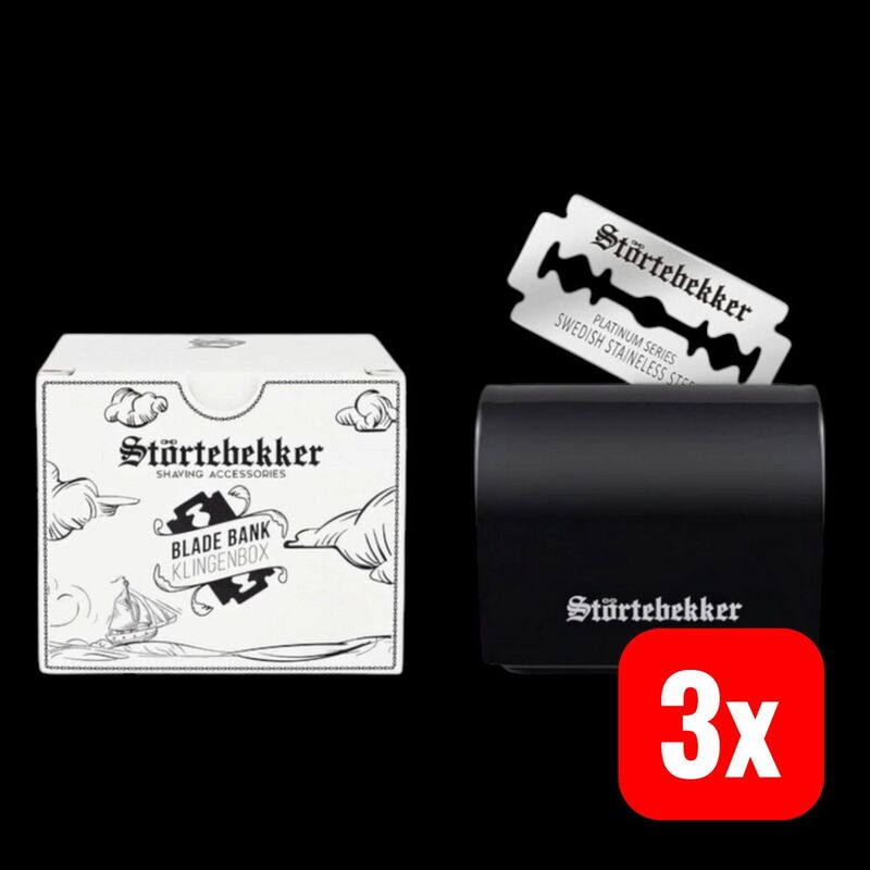Störtebekker Klingenbox Rasierklingenaufbewahrung Rasierer Aufbewahrung Klingen - 4260554491082