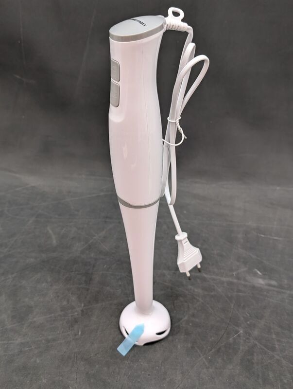 GourmetMaxx Stabmixer Pürierstab Handmixer 400W Mixer Küchenhelfer Weiß 700ml - 4067522047919