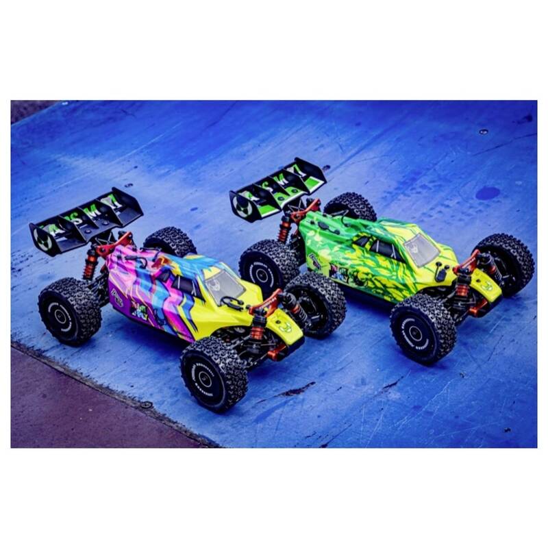 Absima Buggy Modellauto RC Auto Neon Furry Green Allradantrieb Offroad 4WD - 4250650963828