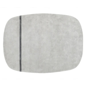 B-Ware Normann Copenhagen Teppich Läufer Oona Wollteppich 175x240cm handgeknüpft grau