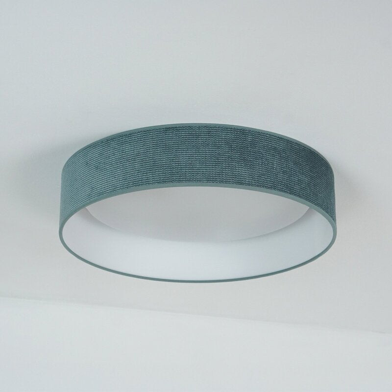 DUOLLA Deckenleuchte Plafond Lampe LED mintgrün Stoff Cord Fernbedienung231 - 5905317606509