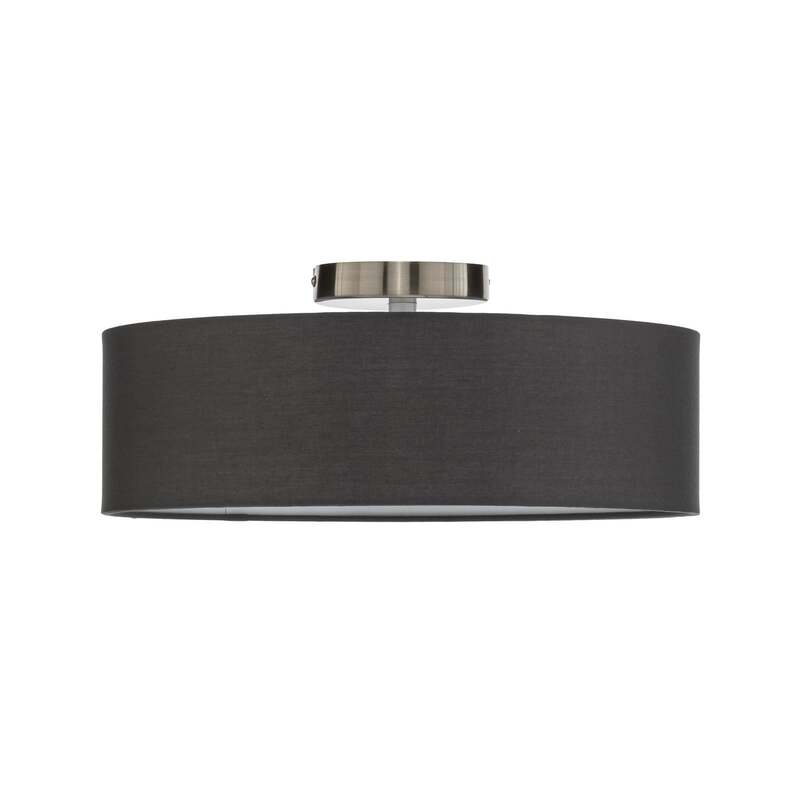 Lindby Deckenlampe Sebatin Lampe Leuchte E27 LED Ø40cm grau SIEHE TEXT/FOTO - 4251096503128