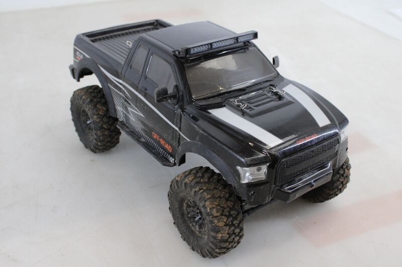 Amewi RC Modellauto Crawler Brushed 1:10 Elektro Allradantrieb 4WD schwarz - 4260768515253