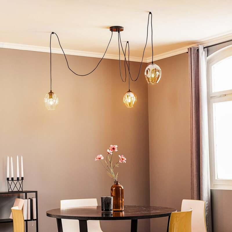 Euluna Pendelleuchte Starla Pendellampe Leuchte dezentral 3fl SIEHE TEXT/FOTO - 5901738919273
