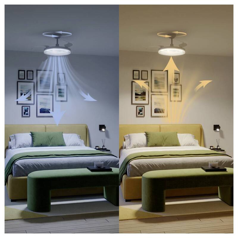 Philips LED Deckenventilator Solr 32W Dimmbar mit Fernbedienung weiß 150m³/h - 8721103103130