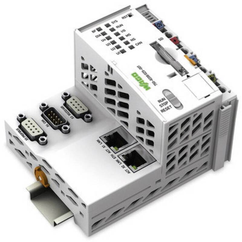 WAGO SPS Controller Steuerung Modbus Ethernet MQTT Profibus CANopen Lichtgrau - 4055143624862