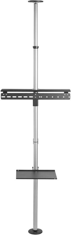 TECHLY TV-Halter Boden-/Decken Halterung drehbar 360° für 37-70 Zoll grau - 8051128105612