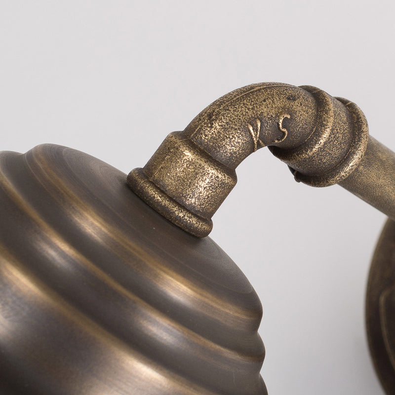 K.S. Verlichting Außenwandleuchte Tours Gartenleuchte Lampe bronze IP44 1x60W - 8714732135207