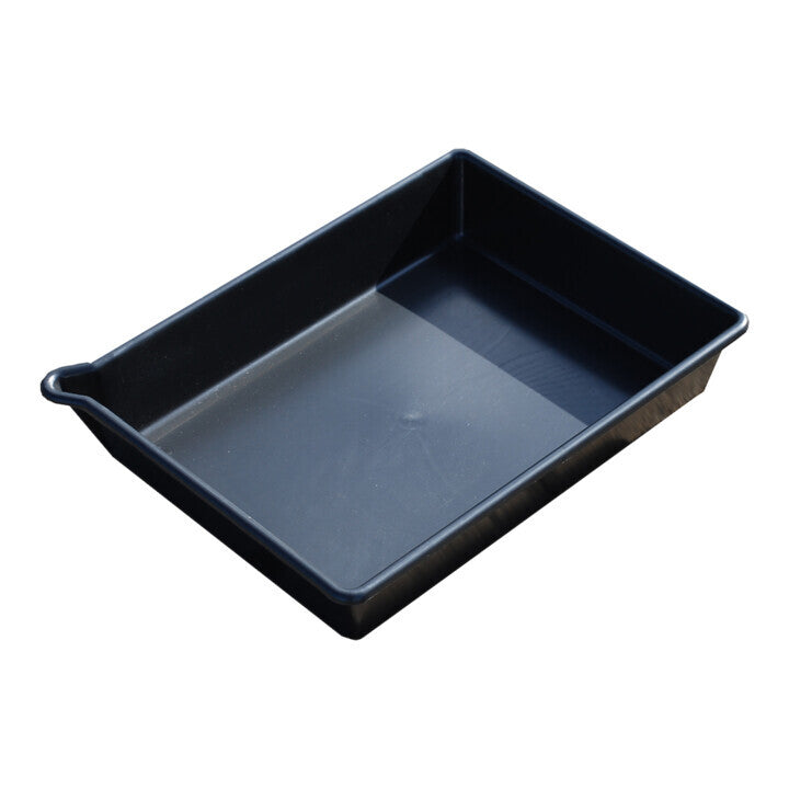Emtez Auffangwanne Wanne Kleingebinde Polyethylen schwarz 4 STÜCK SIEHE TEXT - 5060399592345
