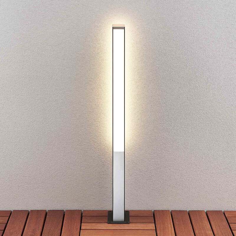 Lucande Aegisa LED-Wegeleuchte Gartenleuchte Sockelleuchte Deko-Wegelicht 80 cm - 4251096573480
