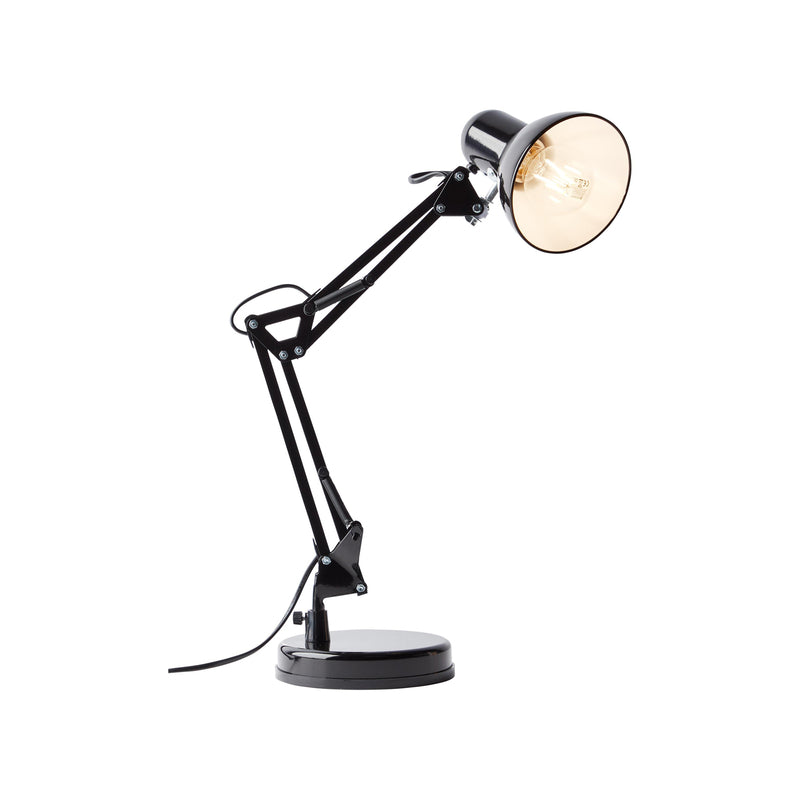 Brilliant Schreibtischlampe Tischlampe Henry LED Lampe Leuchte schwarz Höhe 50cm - 4004353102721