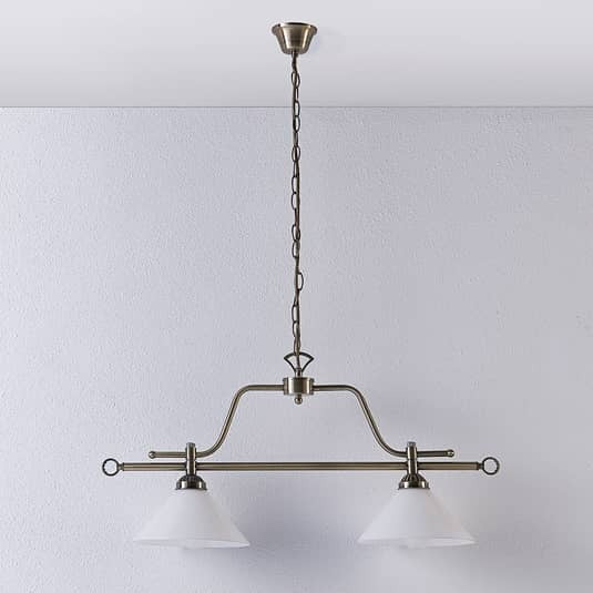 Lindby Glas-Pendelleuchte Otis Deckenlampe Hängeleuchte Deko-Wohnzimmerleuchte - 4251096525069