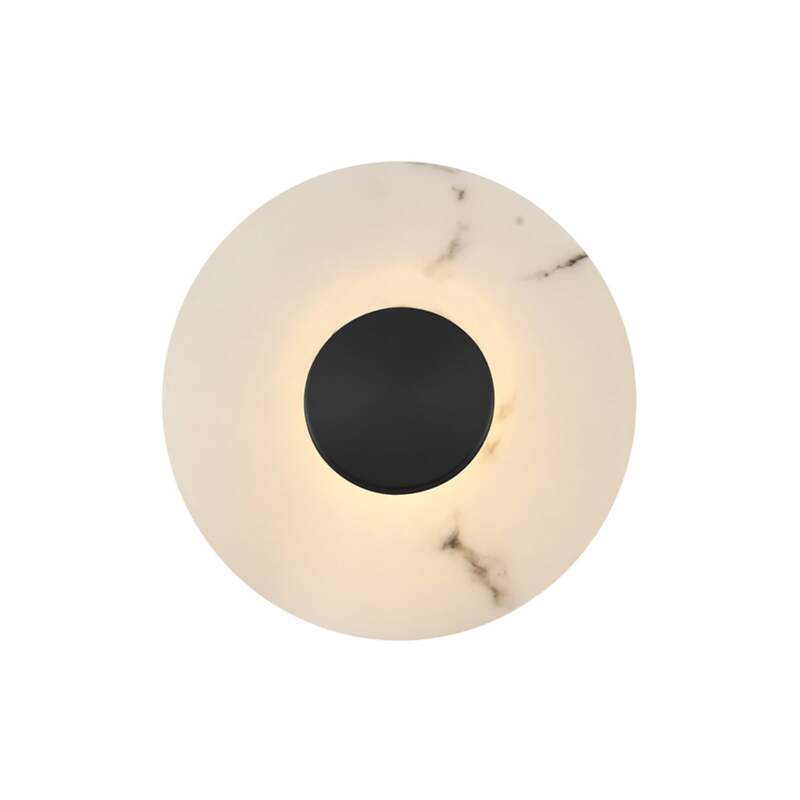 Viokef Wandlampe Wandleuchte Allison LED Lampe Leuchte grau Ø30cm 9W 3000K - 5201769158918