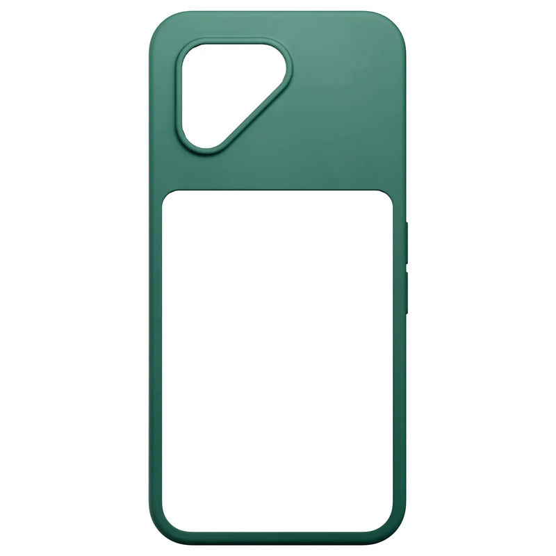 Fairphone 6 Schutzhülle Waldgrün Silikon stoßfest Cover 7 Zoll - 8718819370185