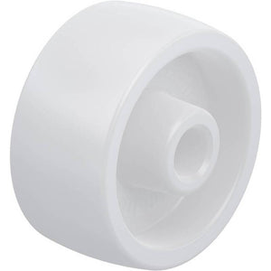 8x B-Ware Blickle Kunststoffrad PO 60/12G Rad Polyamid Weiß Gleitlager 60mm 150 kg 8 STÜCK