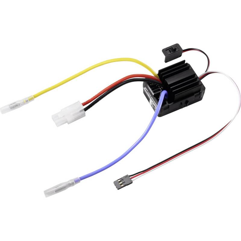 Reely Automodell Brushed Fahrtregler WP-1040 180A 11.1V Tamiya 1:10 Crawler - 4053199906604