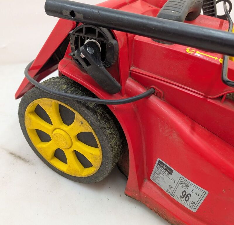 WOLF-Garten Elektro Rasenmäher Mäher A 370 E 1600W Mulchfunktion 37cm 350m² - 4008423861167