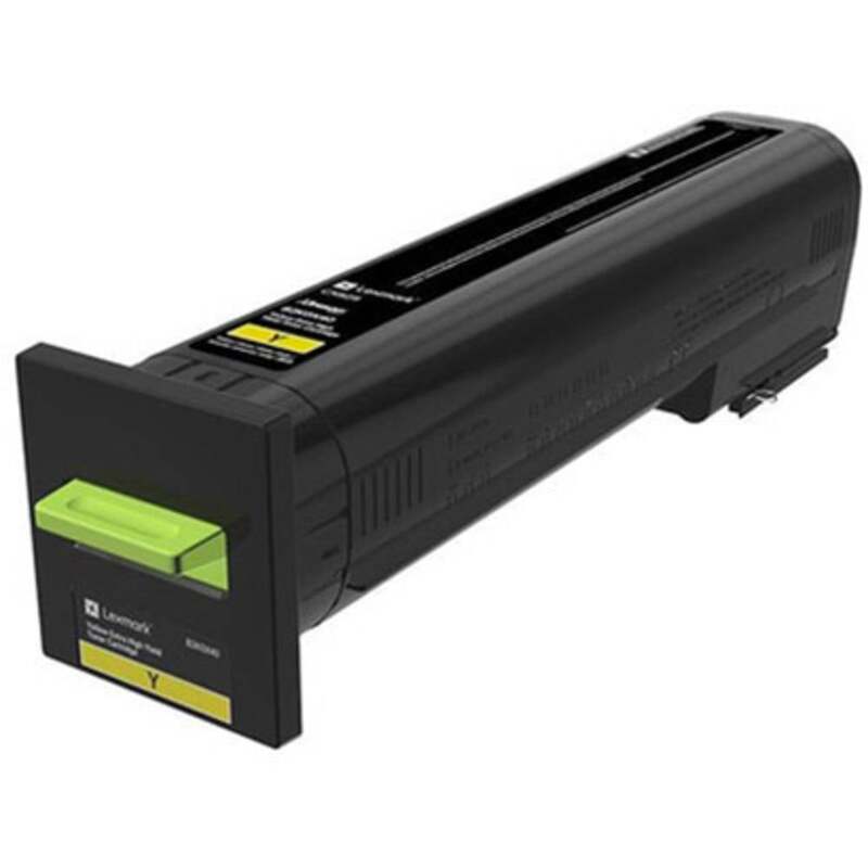 Lexmark Tonerkassette Toner CX825 Original Farbe Gelb 22000 Seiten 82K0X40 - 0734646597456