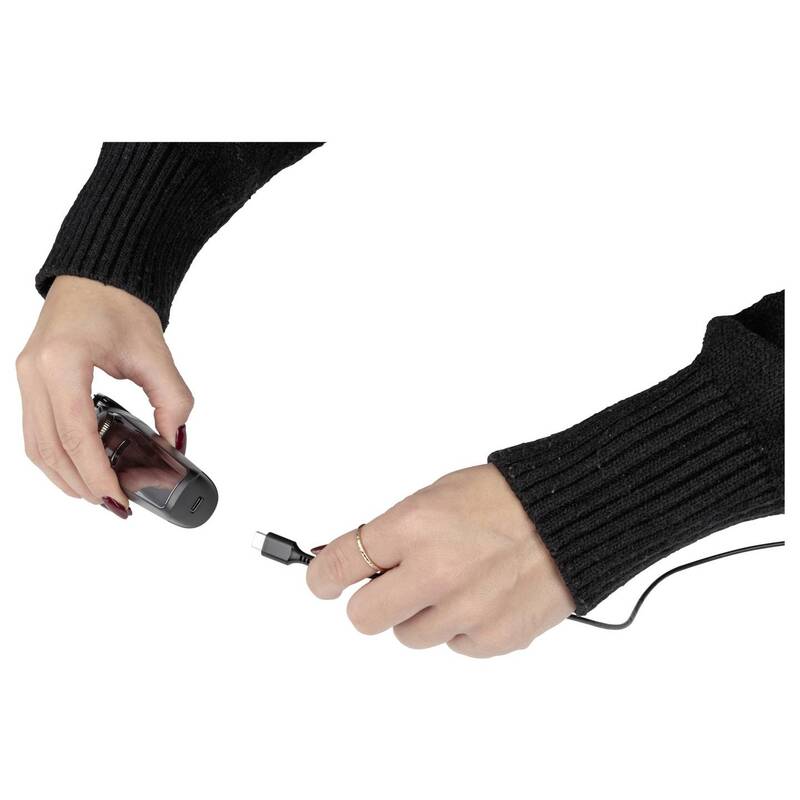 Profi Care Haar- und Bartschneidemaschine Trimmer Chrom-Schwarz USB Ladefunktion - 4006160131314