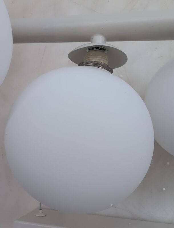 KARE Hängeleuchte Scala Balls LED Pendelleuchte dimmbar greige 150cm 6-flammig - 4025621575467
