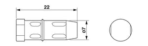 B-Ware Phoenix Contact Blindstopfen KDT-ST 7 GTIN 4046356301428 25 Stück