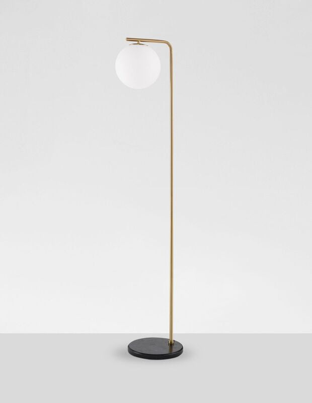 Nova Luce Stehlampe Standleuchte ALVAREZ E27 LED Gold Wohnzimmer Beleuchtung306 - 5212017424006