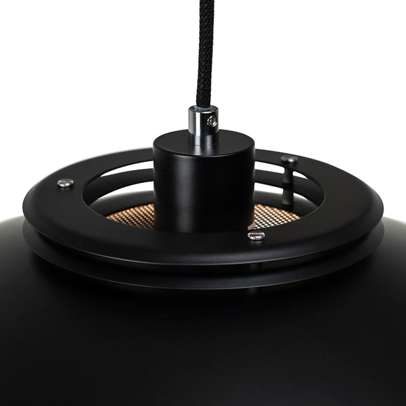 Dyberg Larsen Ejka Hängeleuchte Hängeleuchte Lampe Leuchte E27 Metall schwarz - 5704709064442