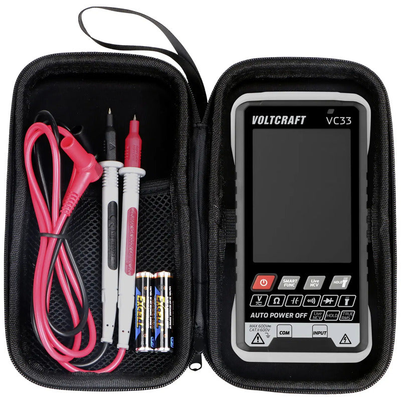 Voltcraft Hand-Multimeter VC33 digital CAT III 600 V True RMS 5999 Counts - 4064161246598