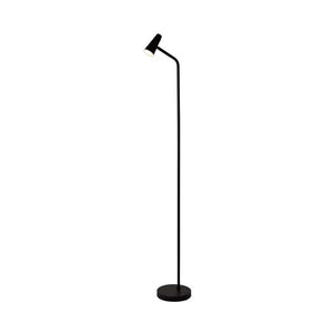 B-Ware searchlight Stehleuchte Bodenlampe LED Akku schwarz matt Eisen dimmbar USB