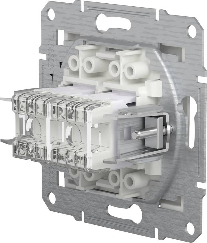 Schneider Electric RJ45-Datendose Asfora EPH4870121D Weiß RAL 9003 250V 10A - 3606486875797