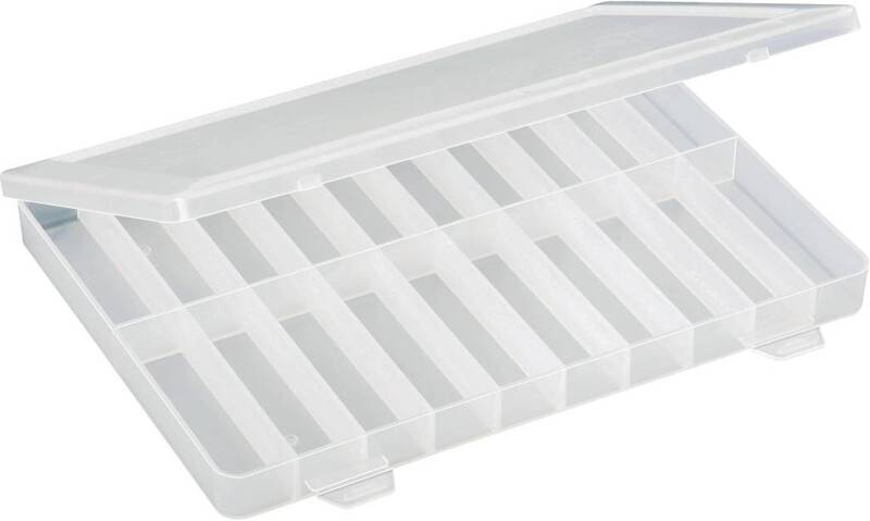 Tru Components Sortimentskasten 250 x 180 x 24 mm Fächer 20  - 20 STÜCK - 4016139210759