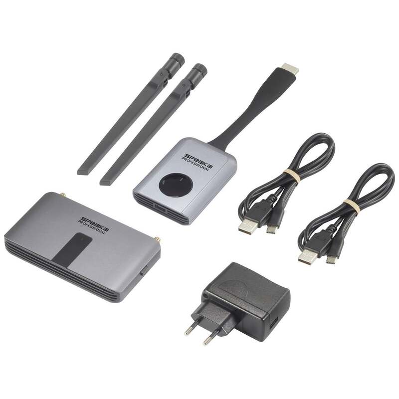 SpeaKa Professional HDMI Funkübertragung Set drahtlose Videoübertragung - 4064161219936