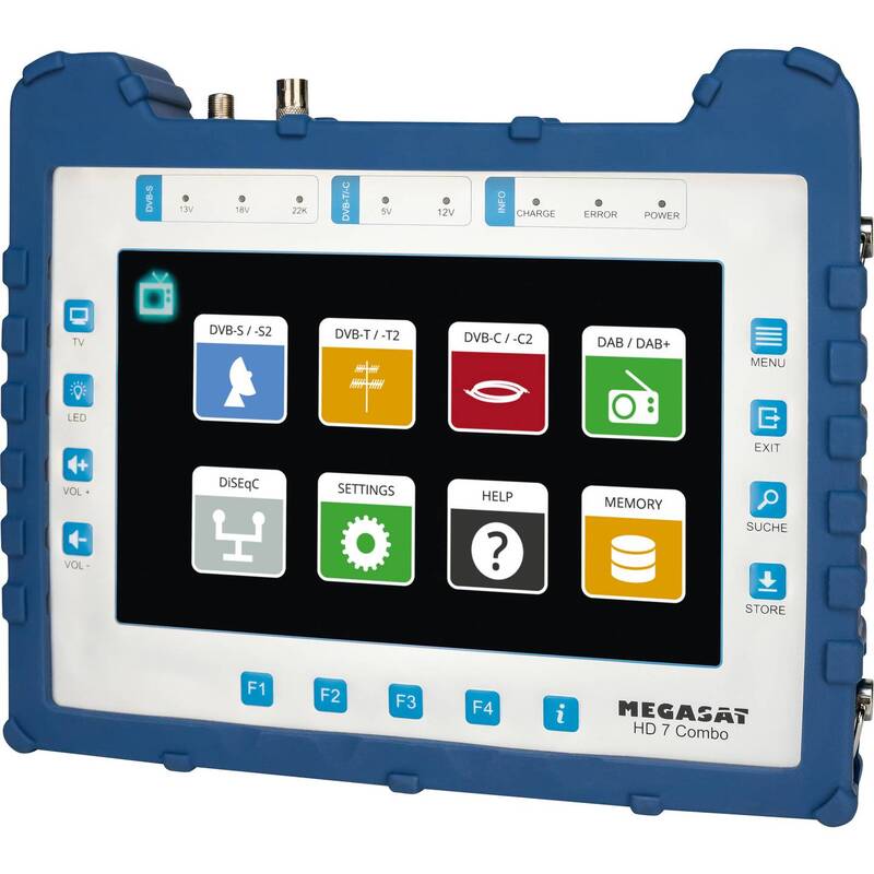 MegaSat HD 7 Combo SAT Finder Signalfinder Satelitenfinder Messgerät DEEKTWARE - 4046173108392