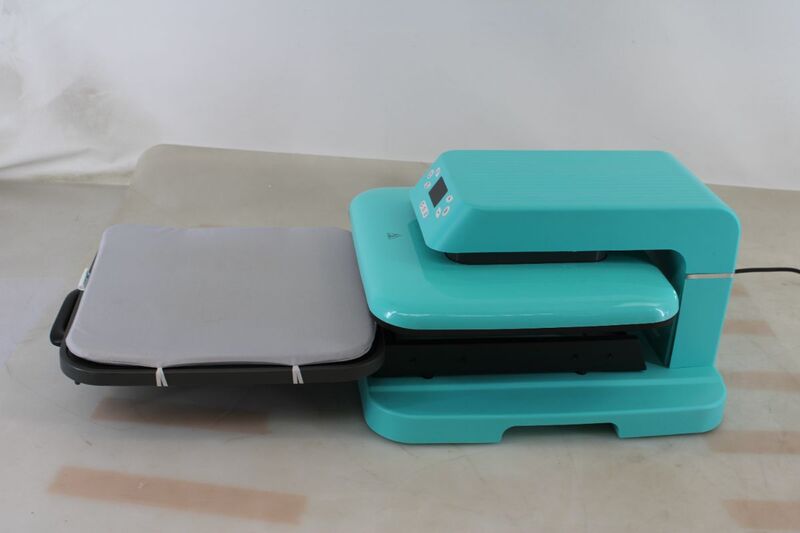 Loklik Auto Heat Press Transferpresse Türkis 500x400mm 160-210°C Automatik - 6976230000377