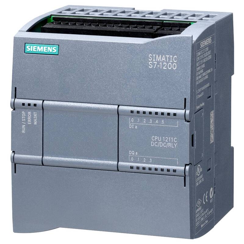 Siemens SPS-Kompakt-CPU 6ES7211-1HE40-0XB0 Steuerung 6DI 4DO 2AI 75KB RAM DC - 4047623402688