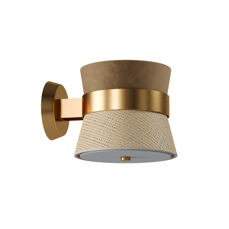 Easy Light Caramelo Wandleuchte Lampe Wandlampe Beleuchtung saguran braun - 8445836025322