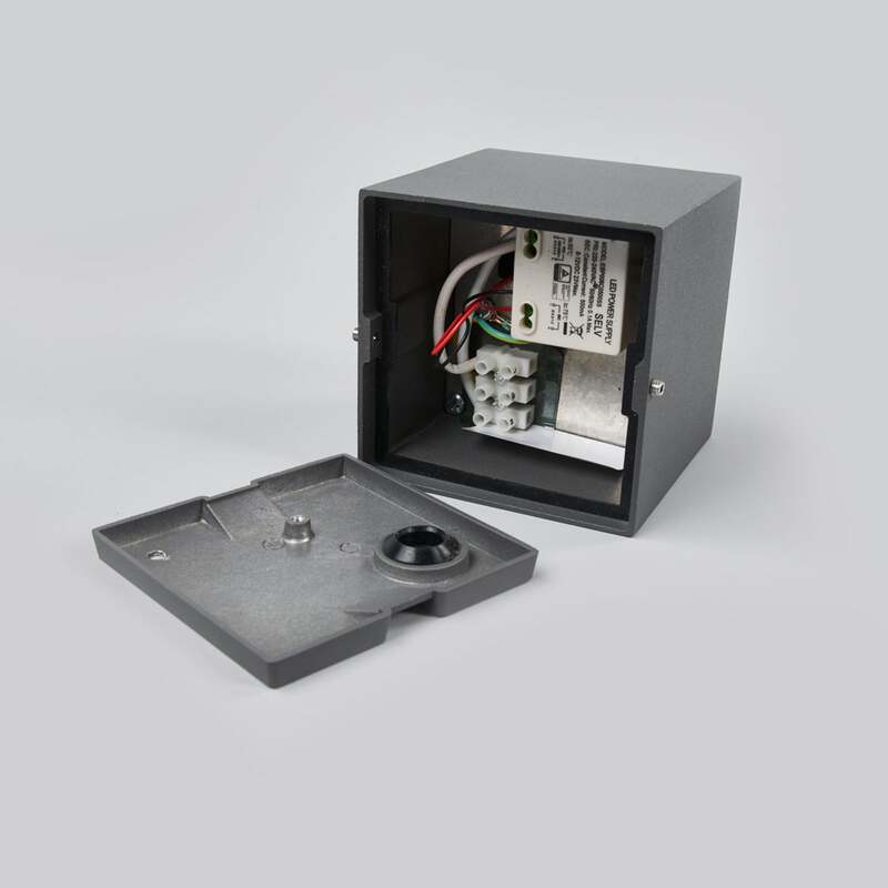 Lucande Deckenleuchte Außenleuchte Tanea LED Gartenlampe wasserdicht IP54 10 cm - 4251096538083