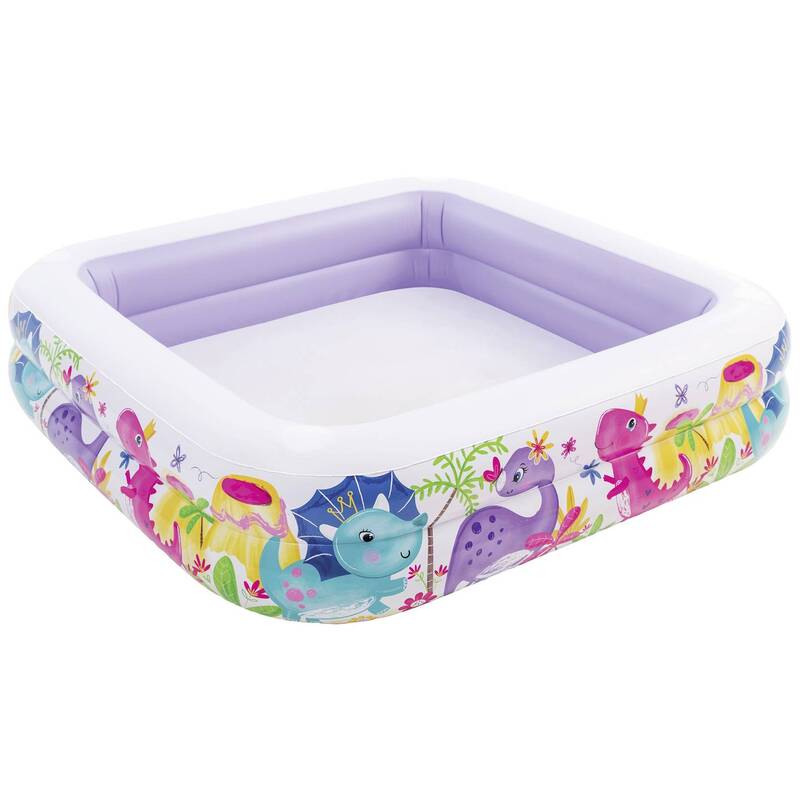 Intex Kinderpool mit abnehmbarem Sonnenschutzdach für Kinder und Kleinkinder - 6941057402567