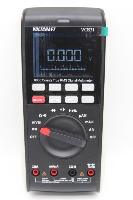 VOLTCRAFT VC831 SE Hand-Multimeter Messgerät digital CAT III 1000V CAT IV 600V - 4064161394039