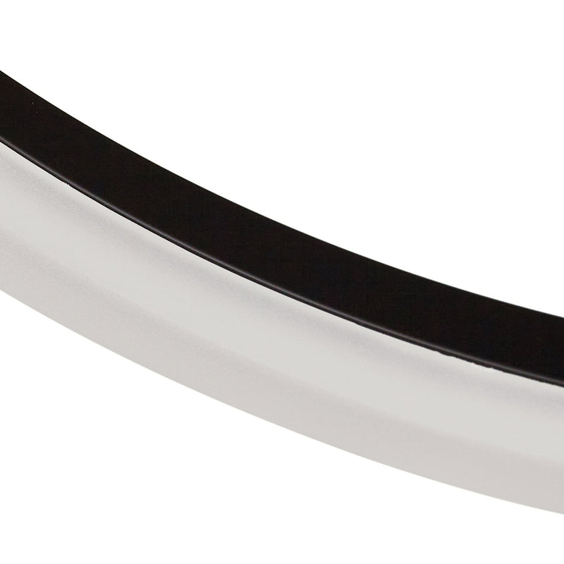 Lucande Deckenleuchte Deckenlampe LED Lampe Orven Schwarz Marmor Dimmer Ø 50 cm - 4255830900754