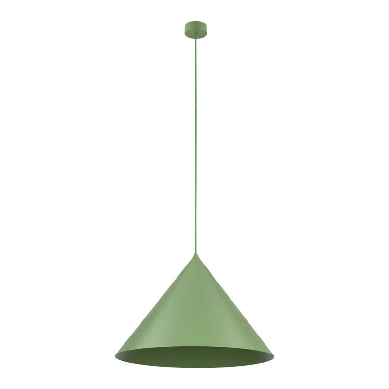 TK Lighting Pendelleuchte Hängelampe Metall grün CONO Lampe Wohnzimmer E27 LED - 5906135108886