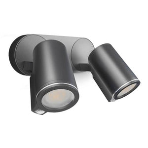 B-Ware Steinel Außenstrahler Smart Sensor Spot Duo SC anthrazit LED-Wandleuchte Lampe