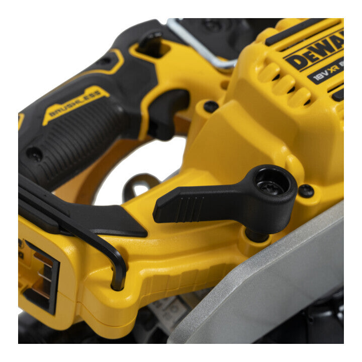 DeWalt Akku-Handkreissäge 18V XR DCS565NT-XJ bürstenlos 55mm Sägeblatt Aluminium - 5035048740002