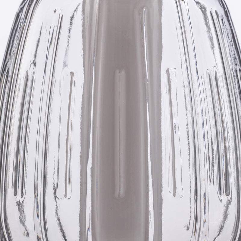 Lucande Pendelleuchte Hängeleuchte LED Glas grau weiß Wohnzimmer Essbereich Küch - 4251911778496