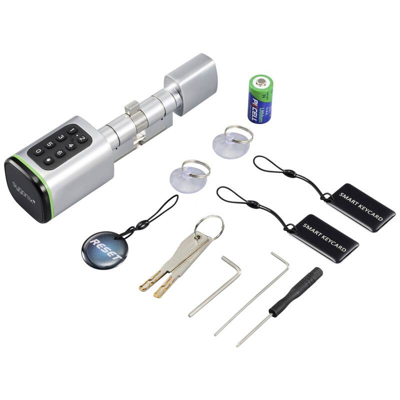 Sygonix SY-6121660 Sicherheitszylinder 3 V/DC Bluetooth Codeschlosser Schloss927 - 4064161318431